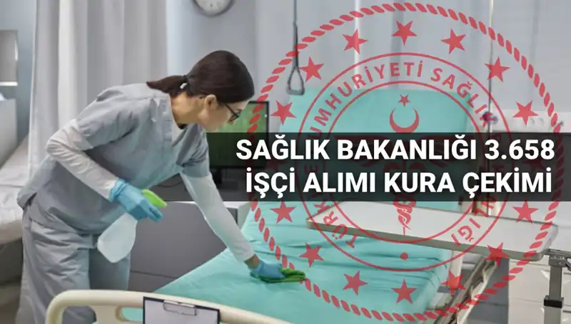 2025'teki Sağlık Bakanlığı İşçi Alımı Kura Tarihleri ve Nihai Liste Açıklandı!