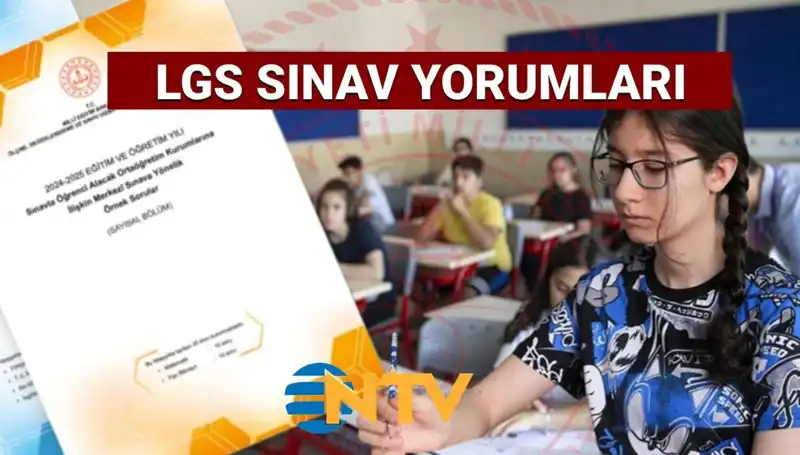 LGS 2025 Sonrası Heyecanlı Değerlendirmeler: Sınav Kolay mı Zor muydu?