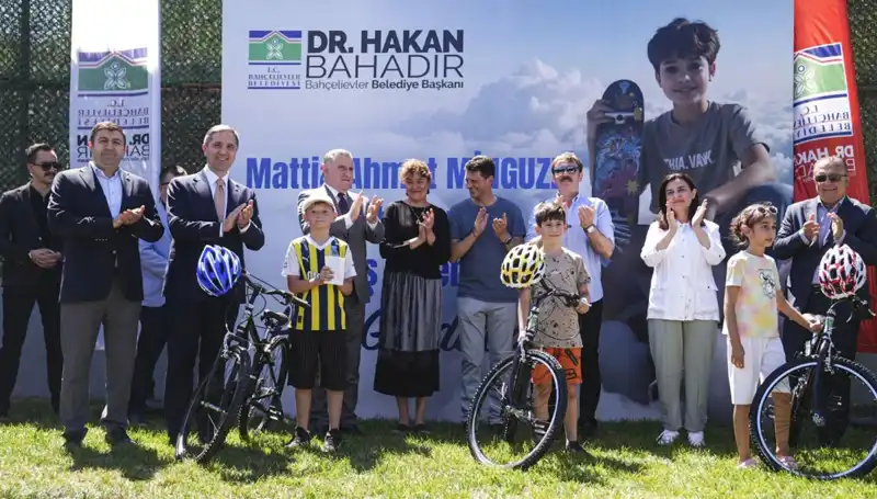 Bahçelievler’de Gençlere Özel Yeni Skate Parkı Açıldı