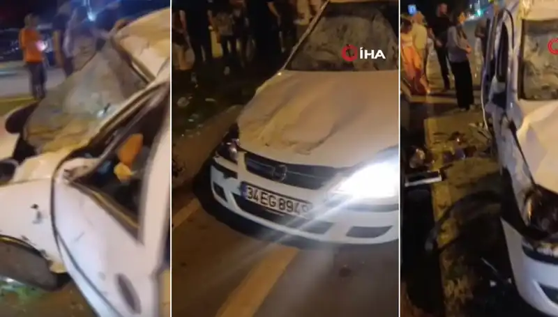 İstanbul Sahil Yolunda Şans Eseri Kurtarılan Kaza Detayları