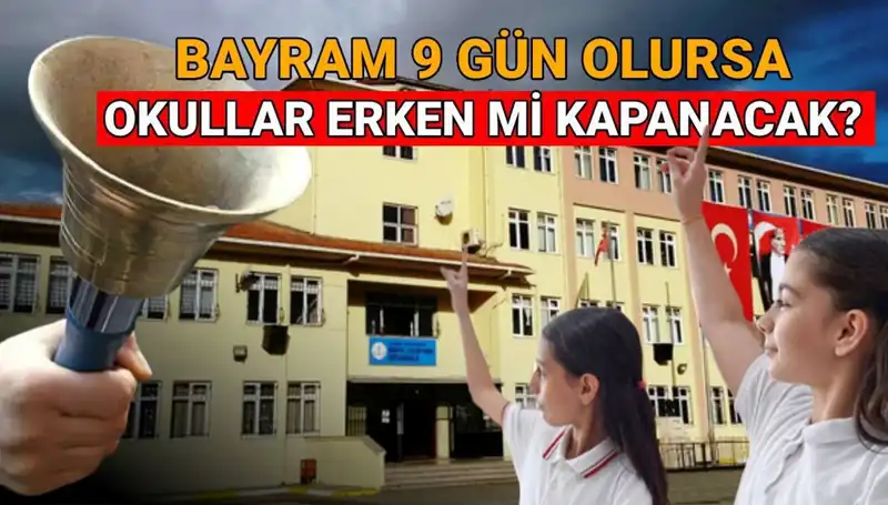 MEB Okulları Ne Zaman Kapanıyor? Erken Kapanış İhtimali ve Bayram Tatili